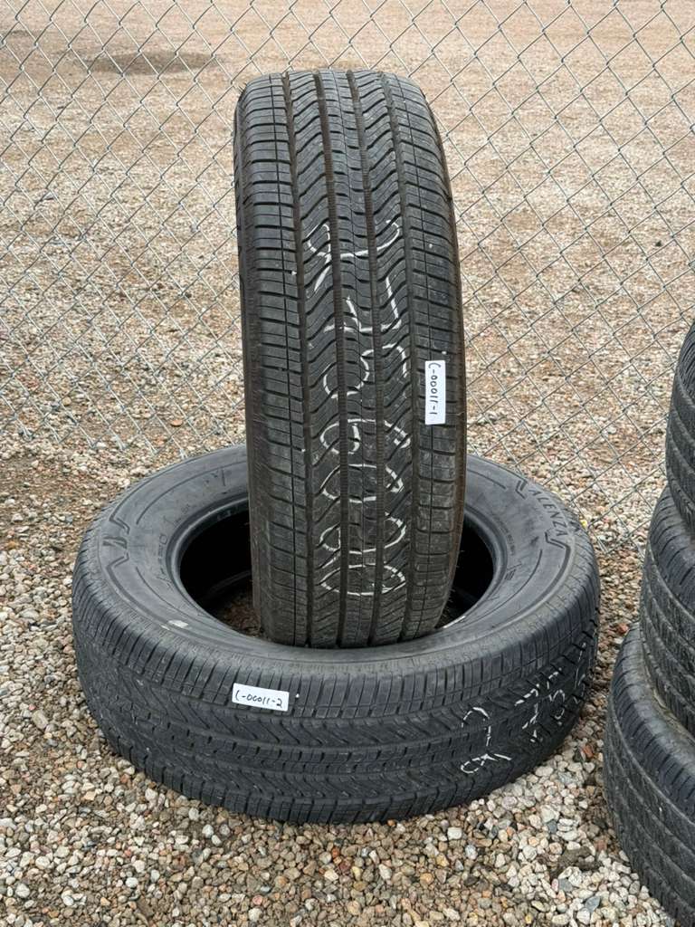 275/60R20 Pair (2 Used Tires) Bridgestone Alenza AS 02