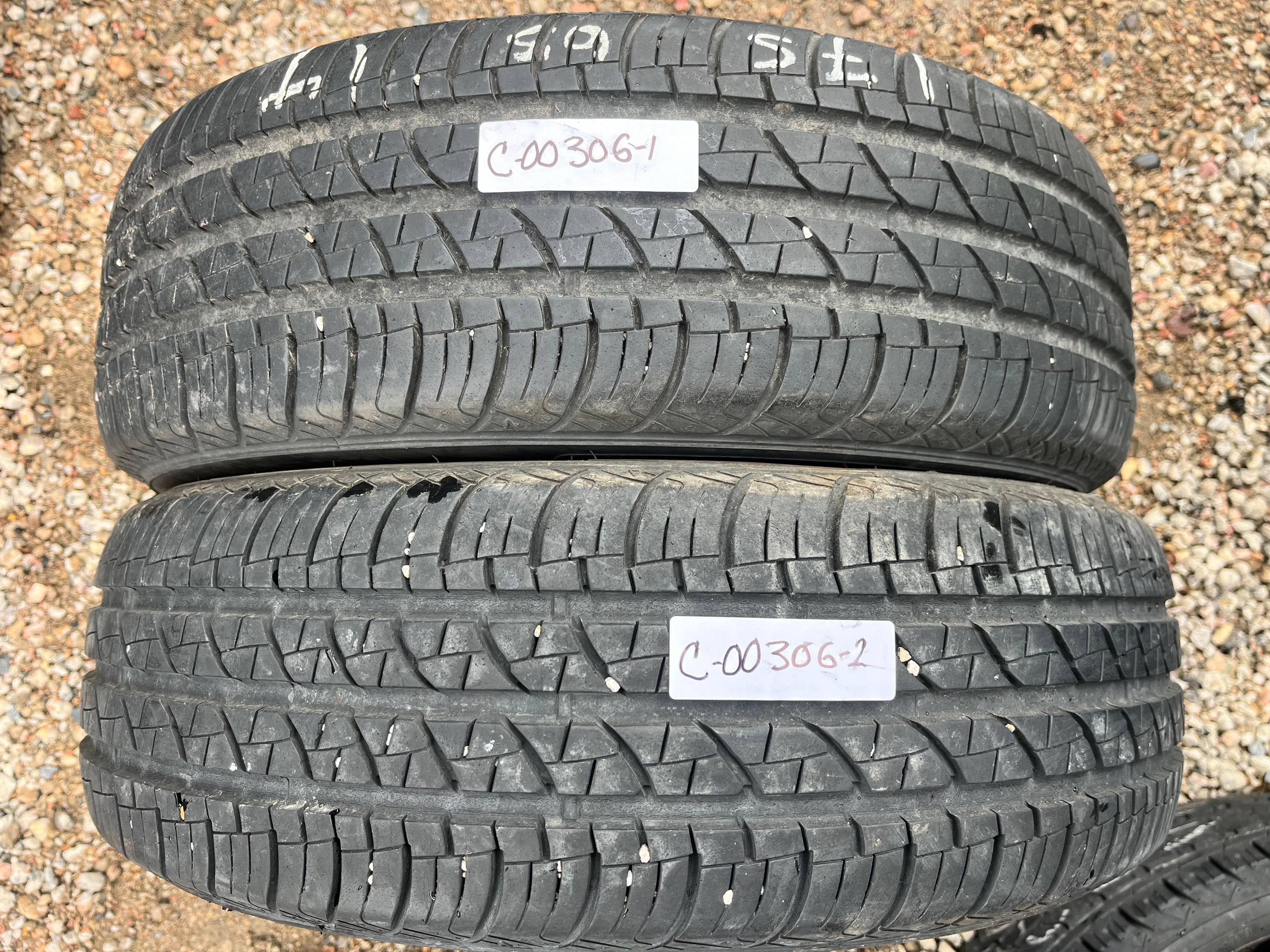 175 /65R14 Pair (2 Used Tires) Douglas All Season