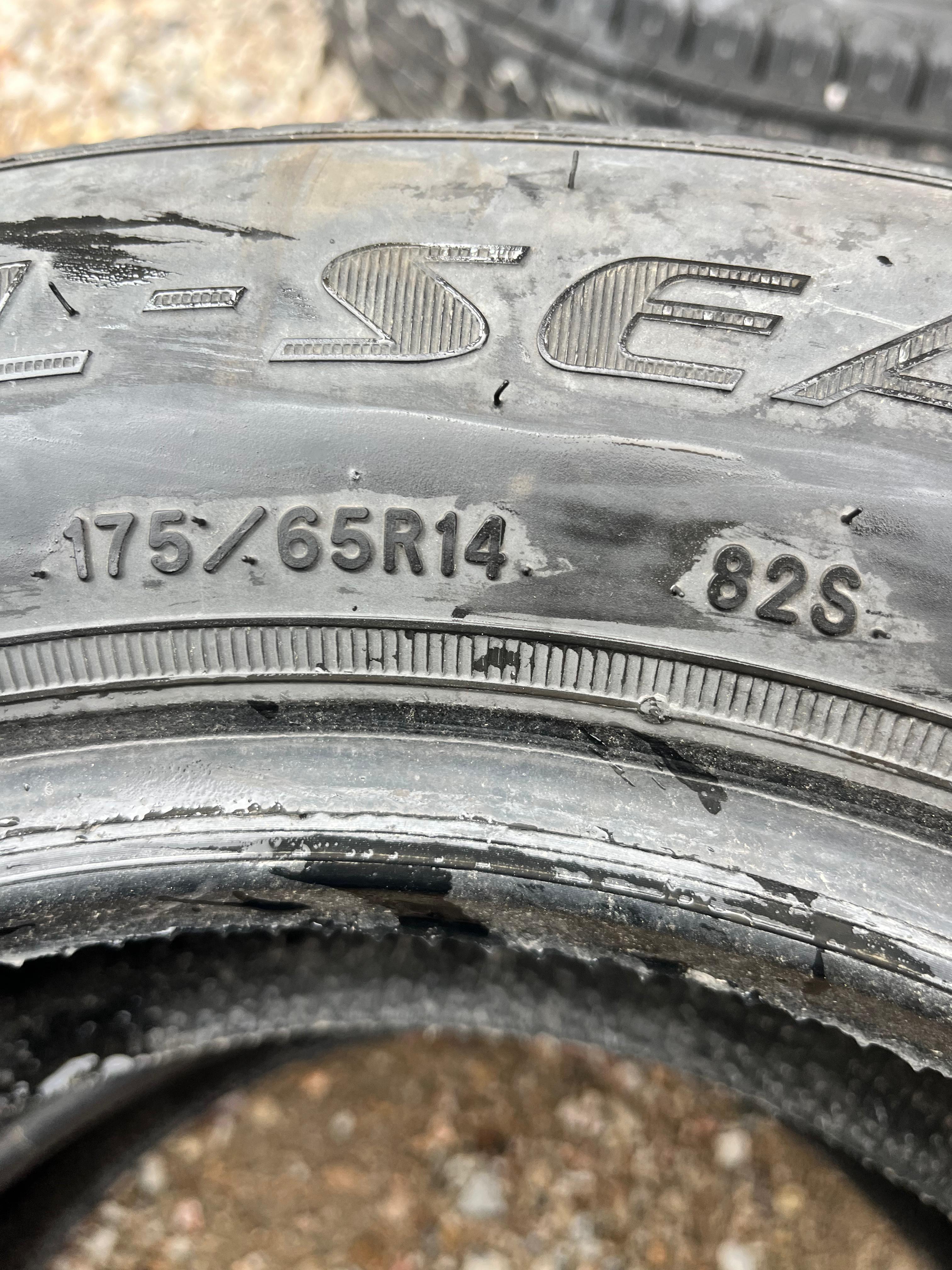 175 /65R14 Pair (2 Used Tires) Douglas All Season