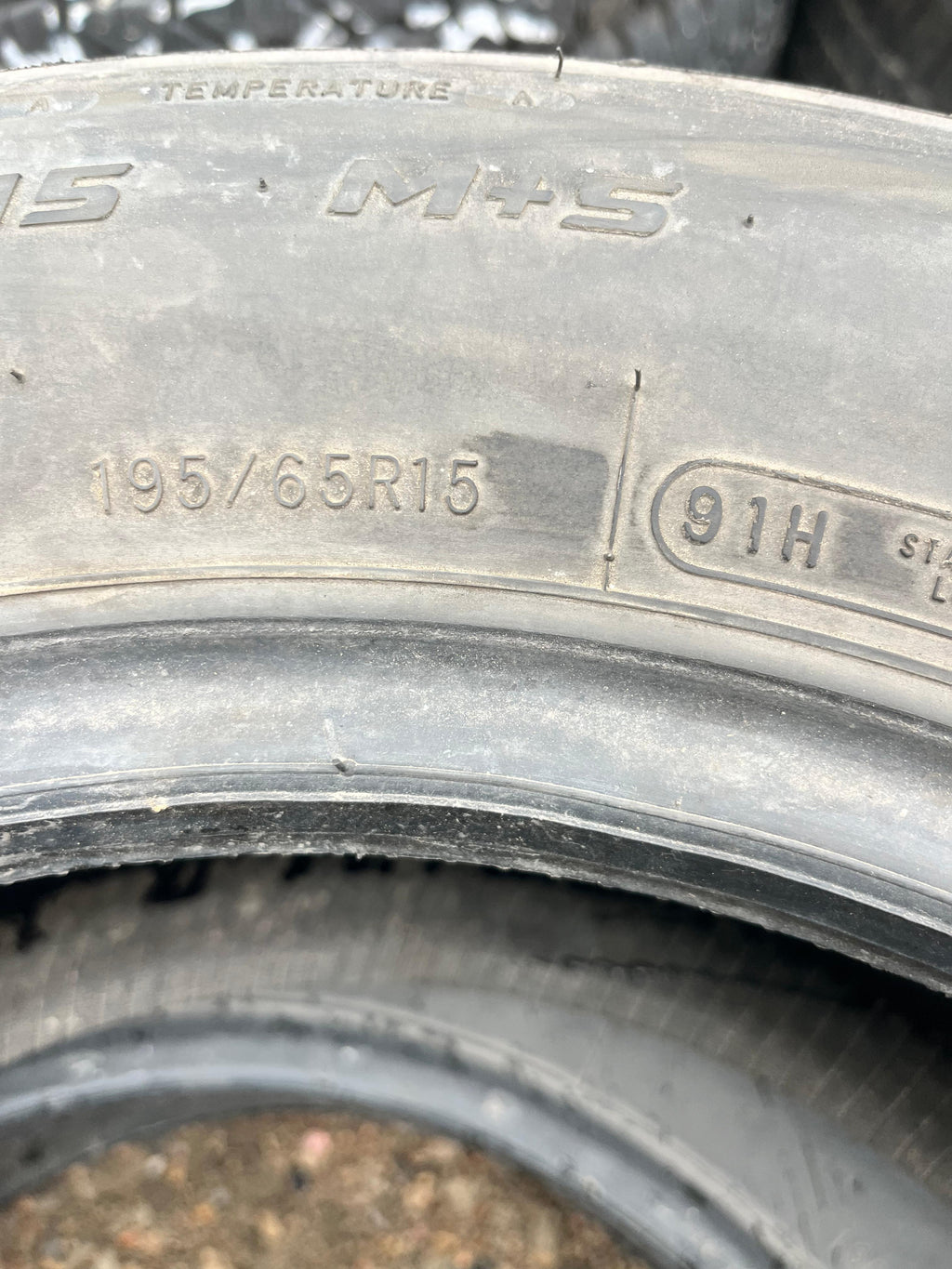 195/65R15 Pair (2 Used Tires) Mastercraft Stratus