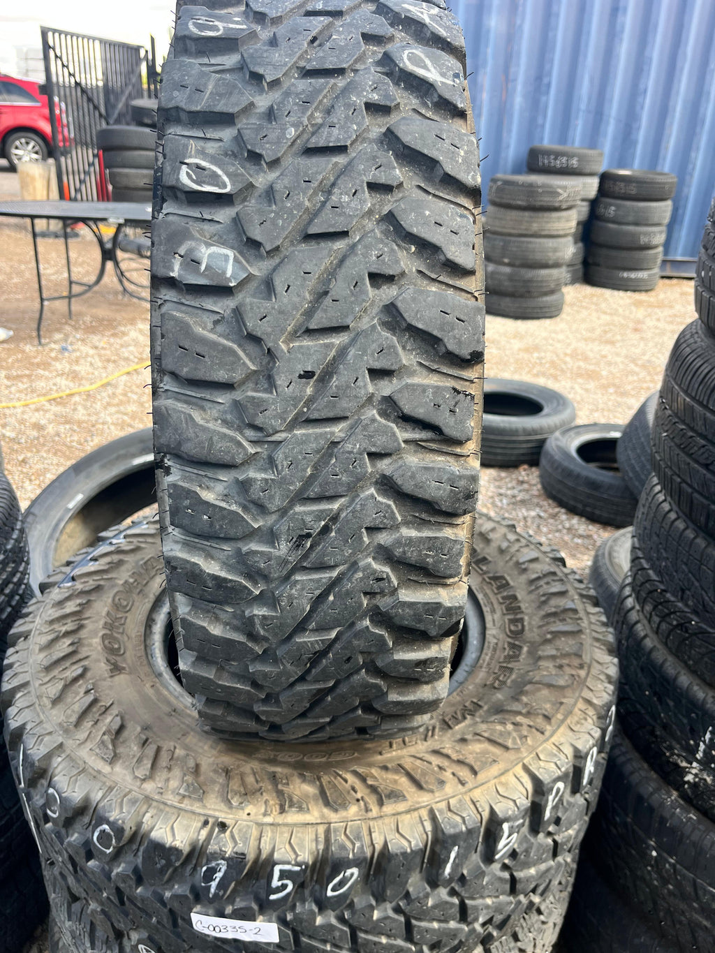 LT30x9.50R15 Pair (2 Used Tires) Yokohama Geolandar (G003)