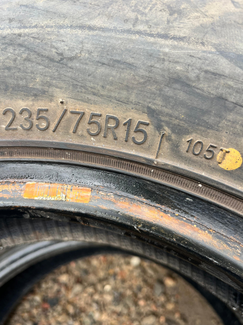235/75R15 Pair (2 Used Tires) Sailun Terramax
