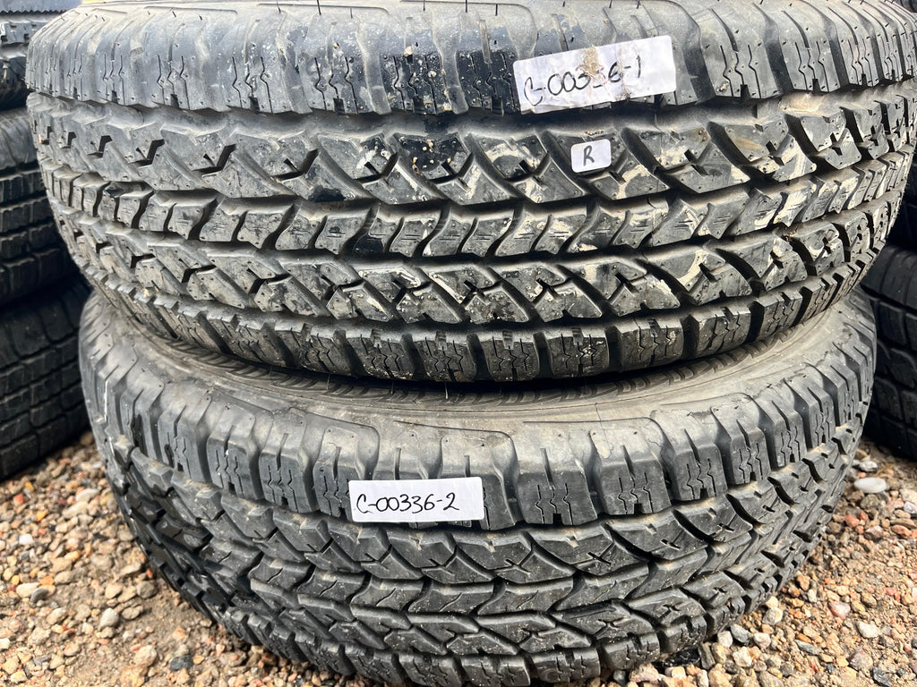 235/75R15 Pair (2 Used Tires) Sailun Terramax
