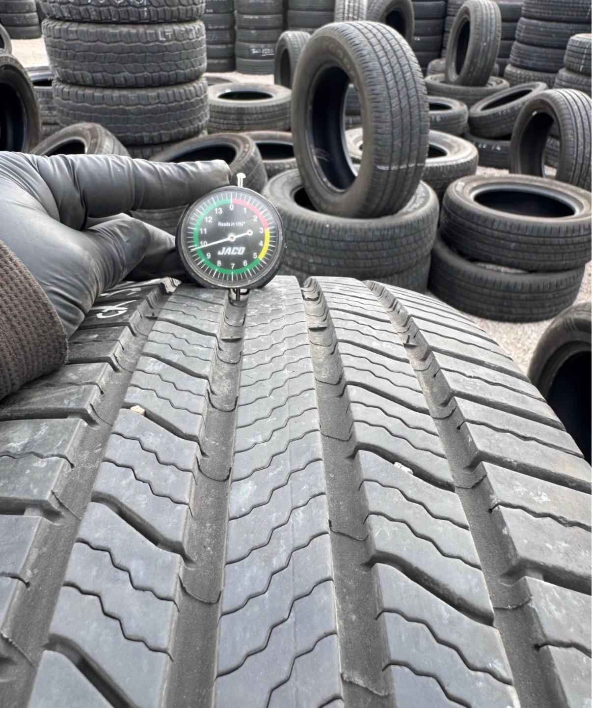 235/60R18 Set (4 Used Tires) Michelin Defender2
