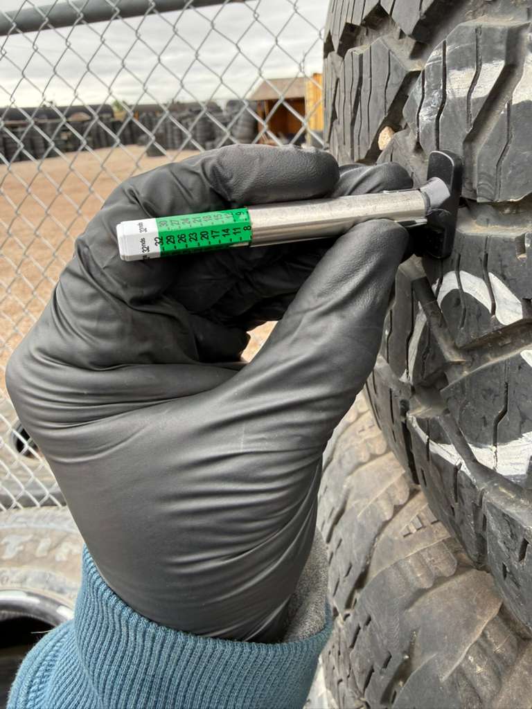 275/65R18  Set (4 Used Tires) Goodyear Wrangler Territory AT