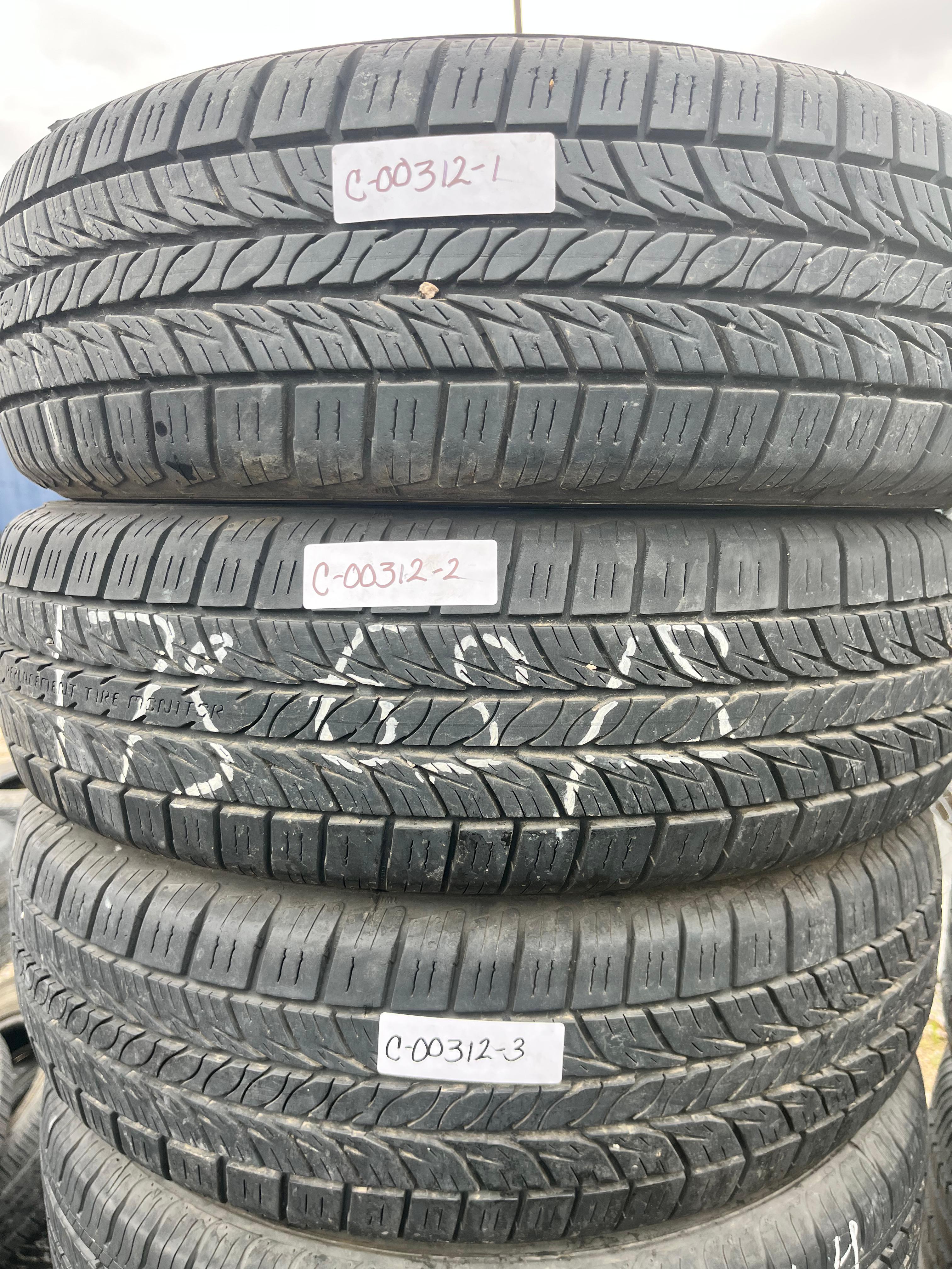 175/65R15 (3 Used Tires) General Altimax RT(43)