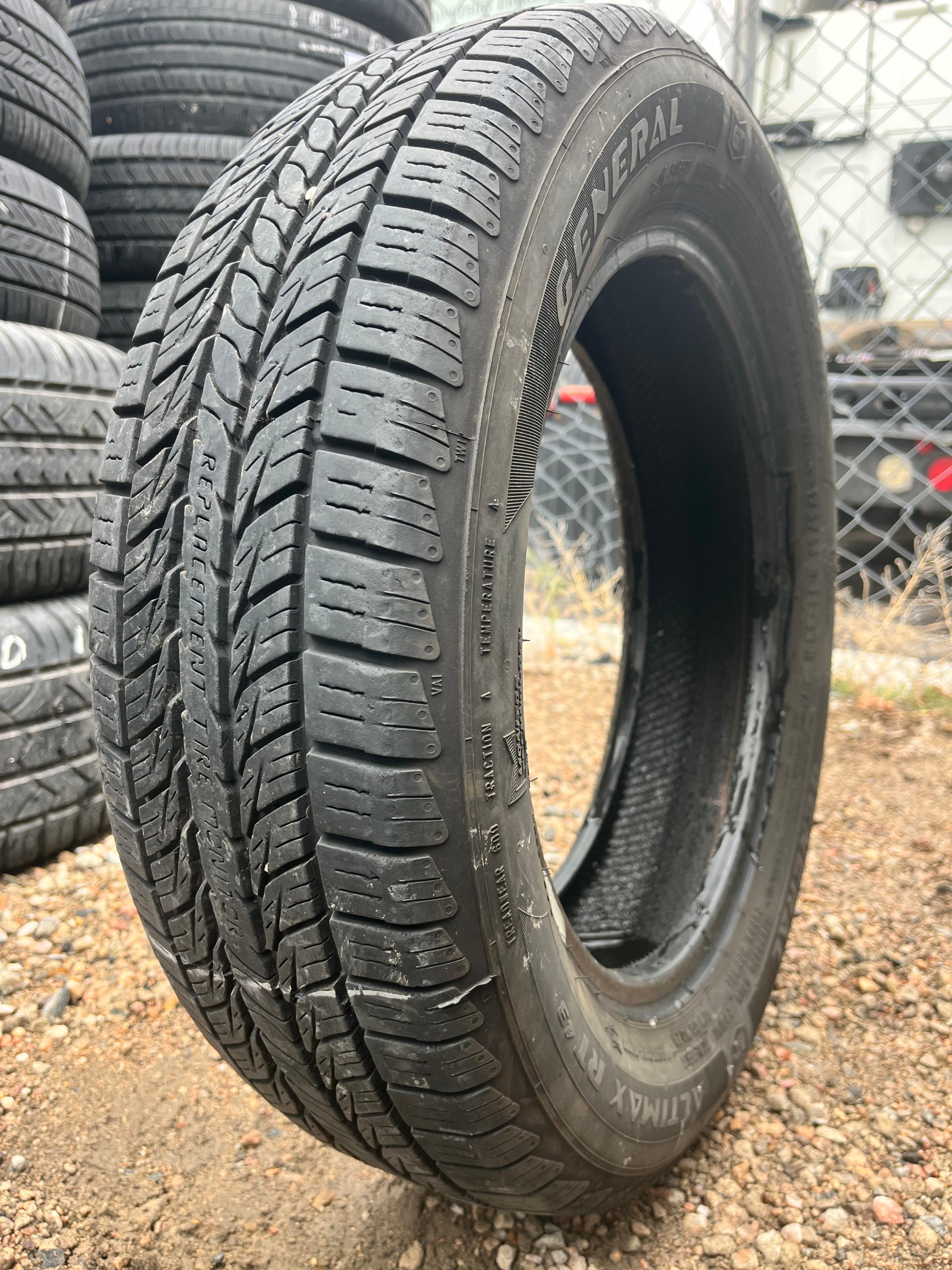 175/65R15 (3 Used Tires) General Altimax RT(43)