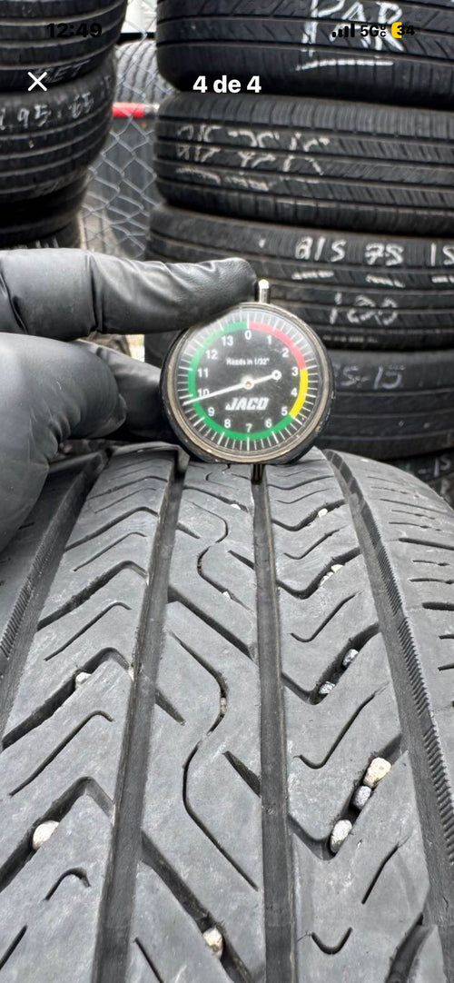 175/65R15 Pair (2 Used Tires) Toyo Extensa