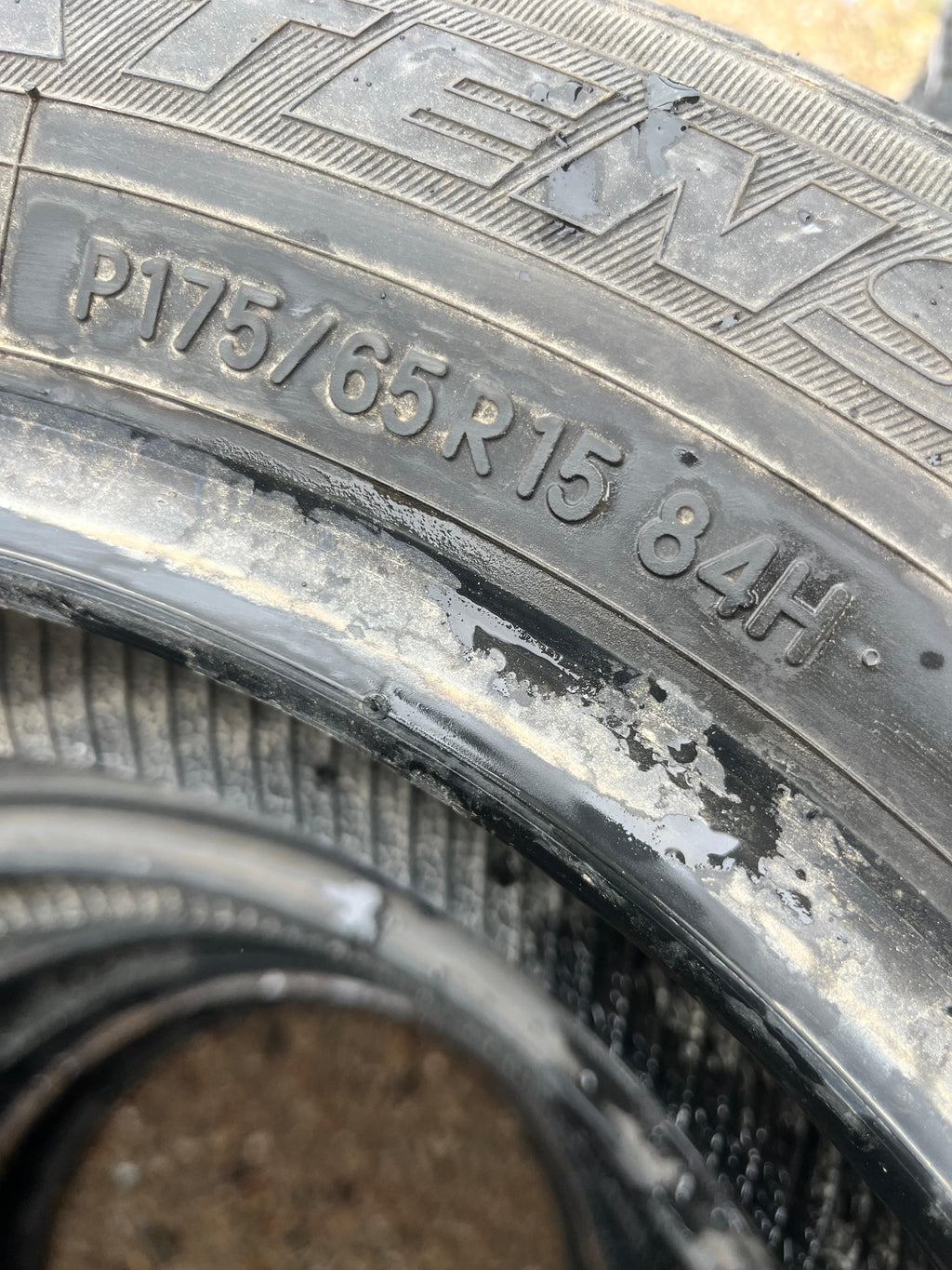 175/65R15 Pair (2 Used Tires) Toyo Extensa