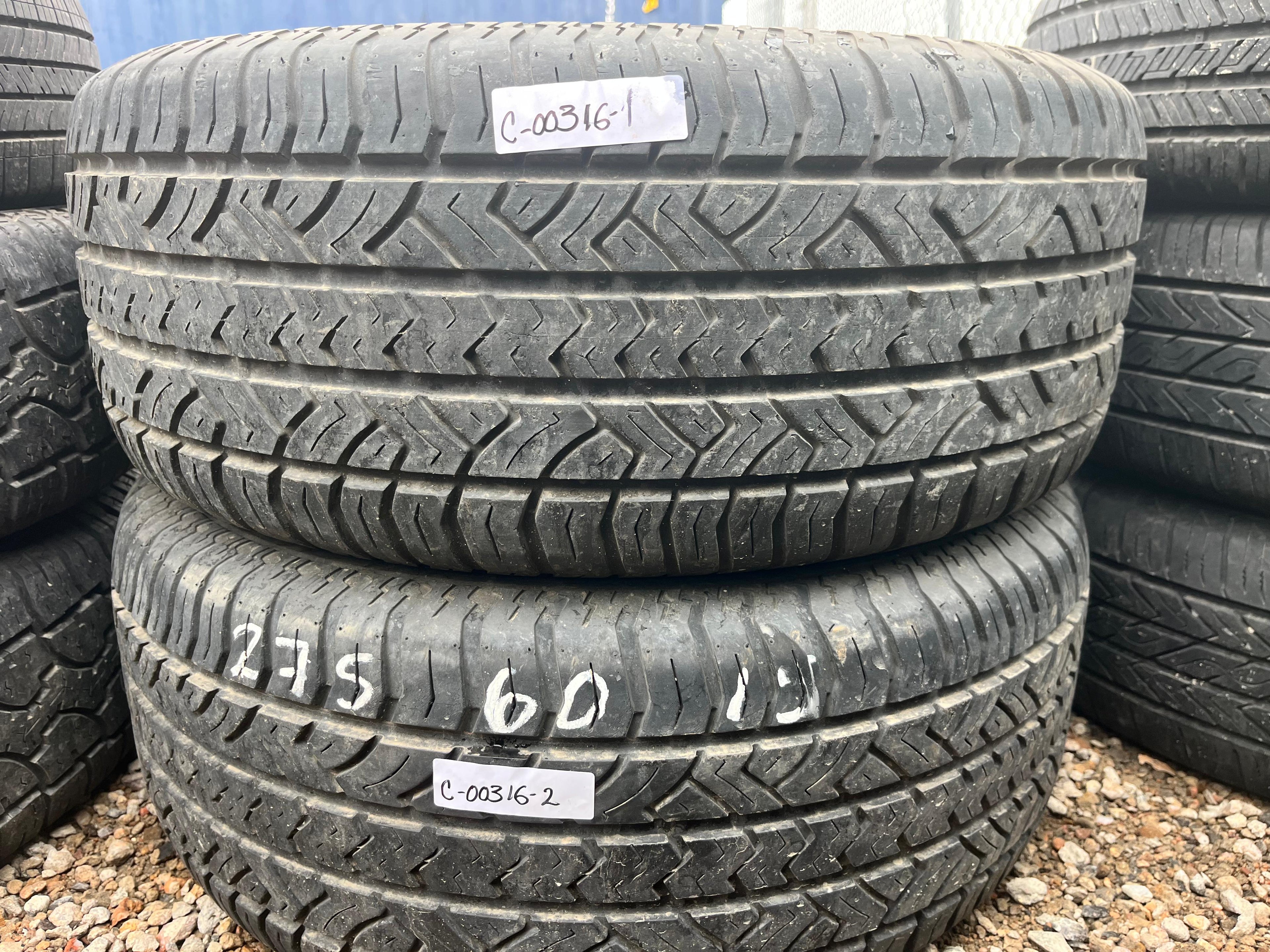 275/60R15 Pair (2 Used  Tires) Grand Prix Performance GT