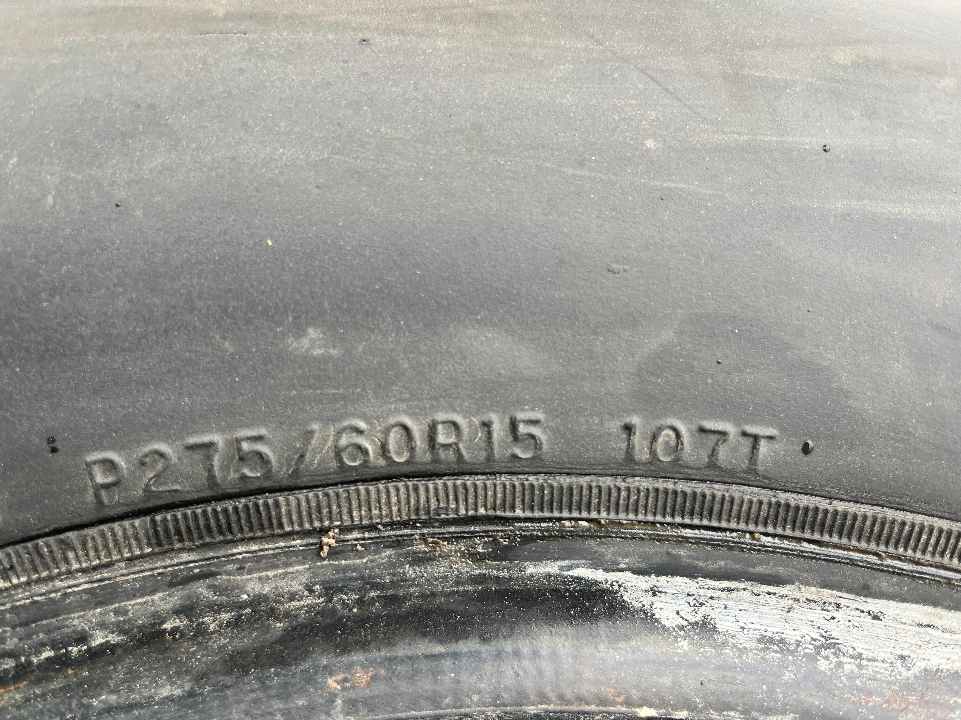275/60R15 Pair (2 Used  Tires) Grand Prix Performance GT