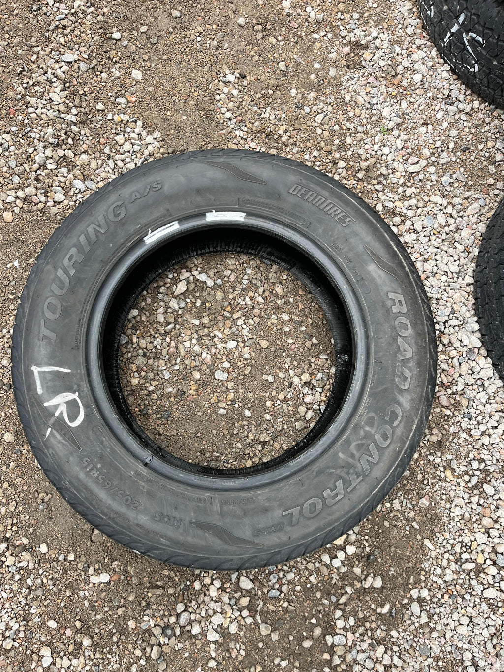 205/65R15 Pair (2 Used Tires) Dean Tires Road Control (NW-3)