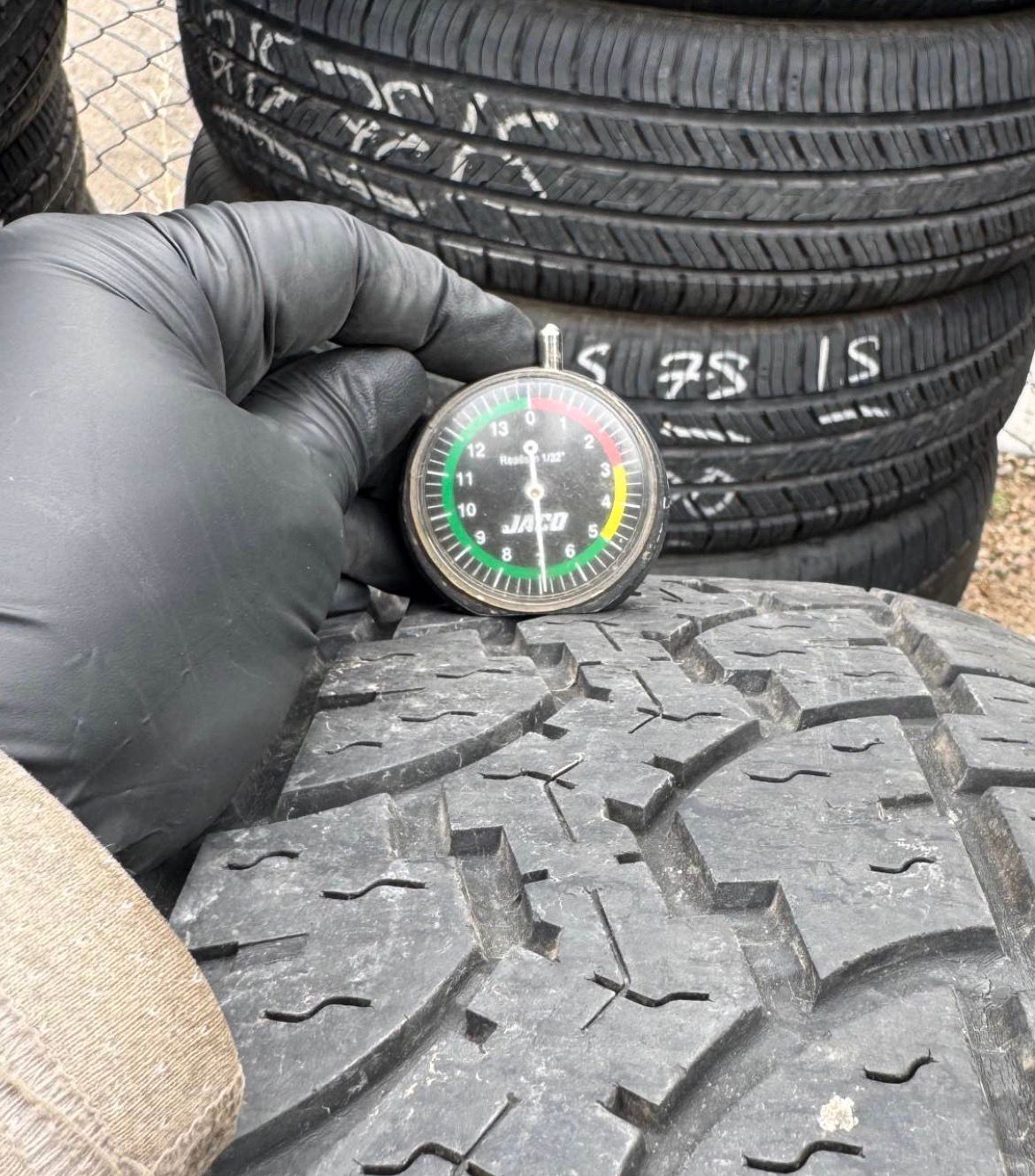 235/75R15 Pair (2 Used Tires) Dextero All Terrain