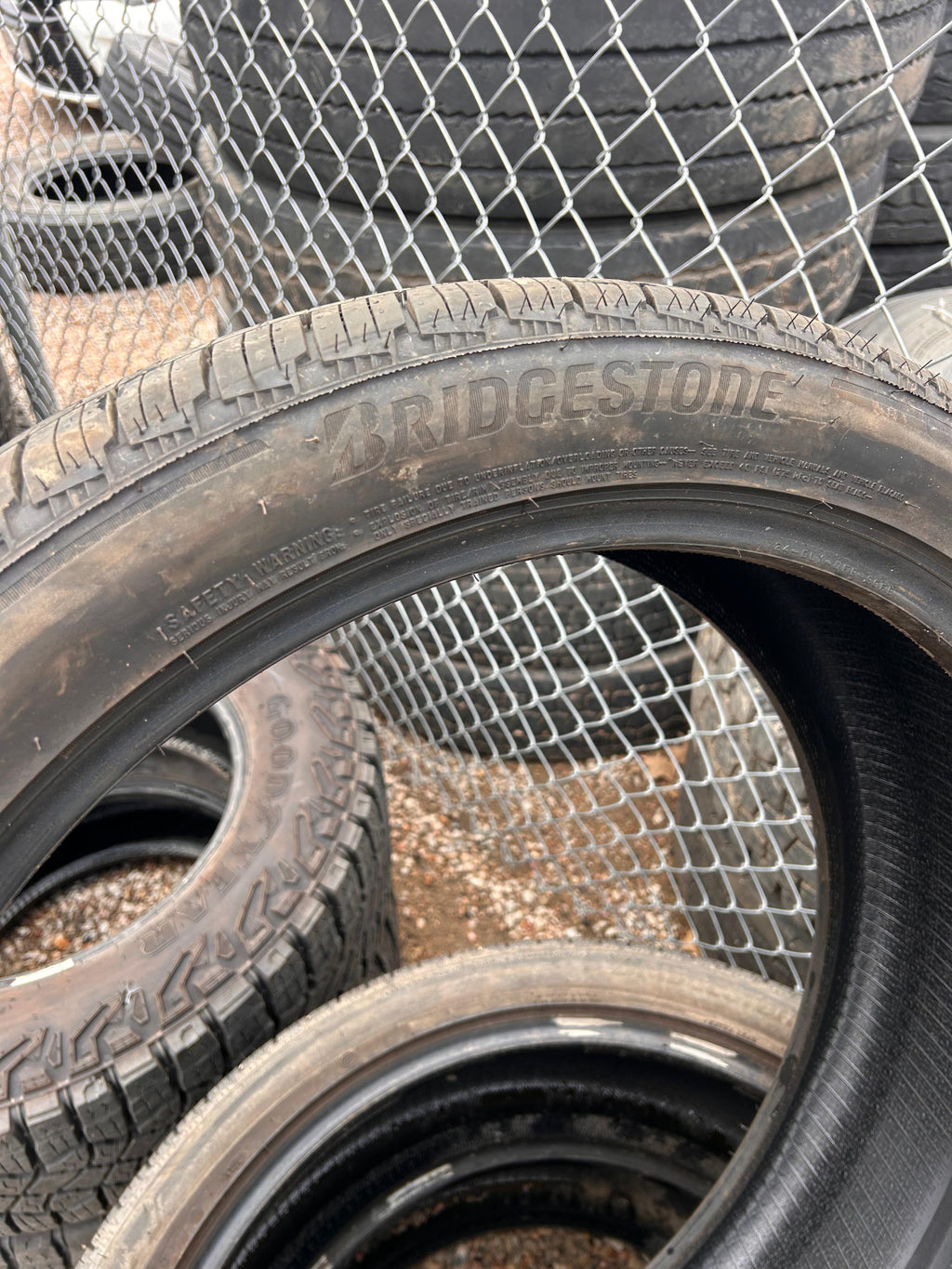 285/40R24 (3 Used Tires)  Bridgestone Alenza AS 02