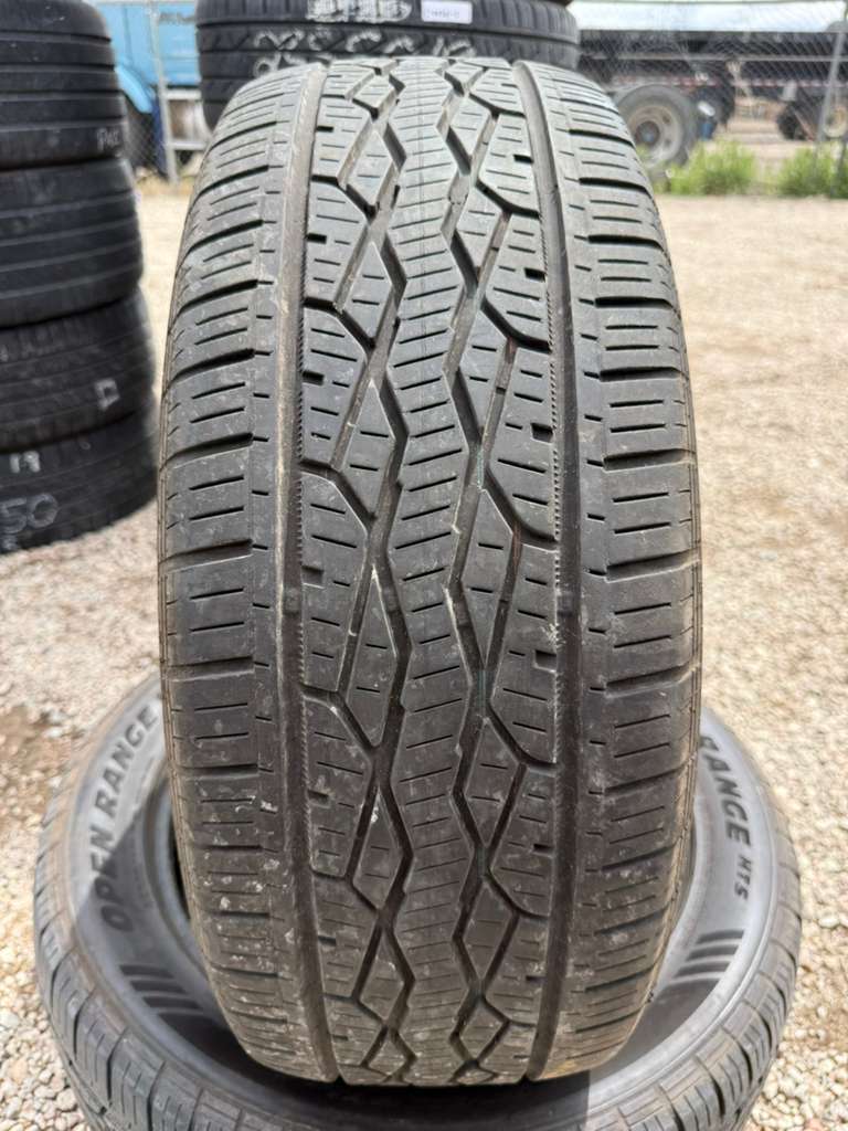 235/55R19 Pair (2 Used Tires) Mazama Open Range HTS