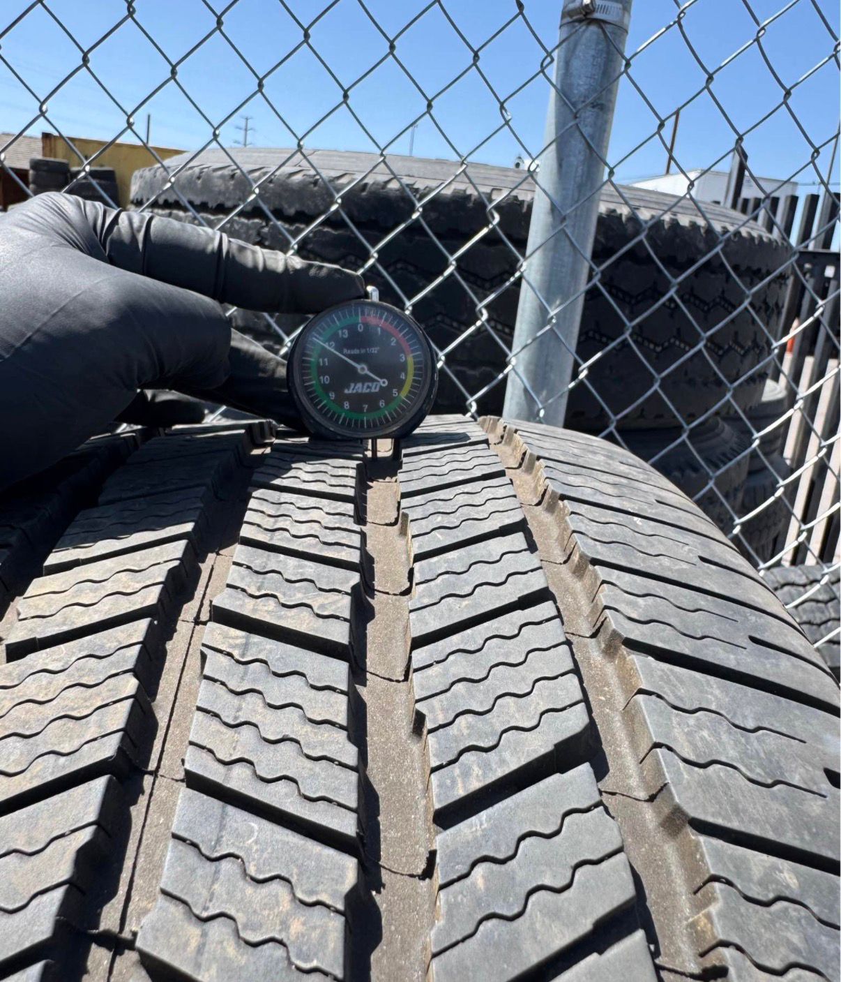 275/50R22 (3 Used Tires) Michelin Defender2