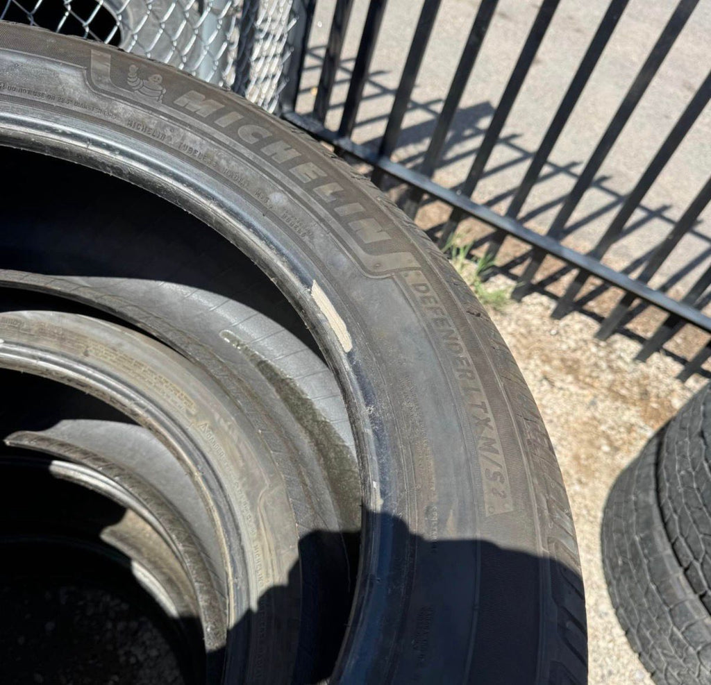275/50R22 (3 Used Tires) Michelin Defender2