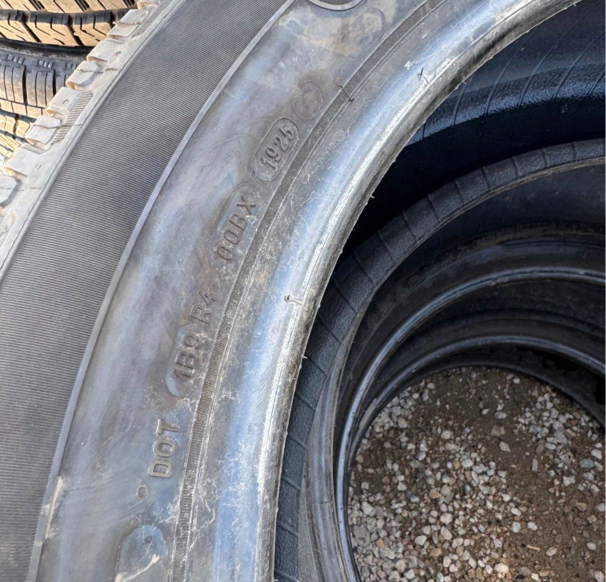275/50R22 (3 Used Tires) Michelin Defender2