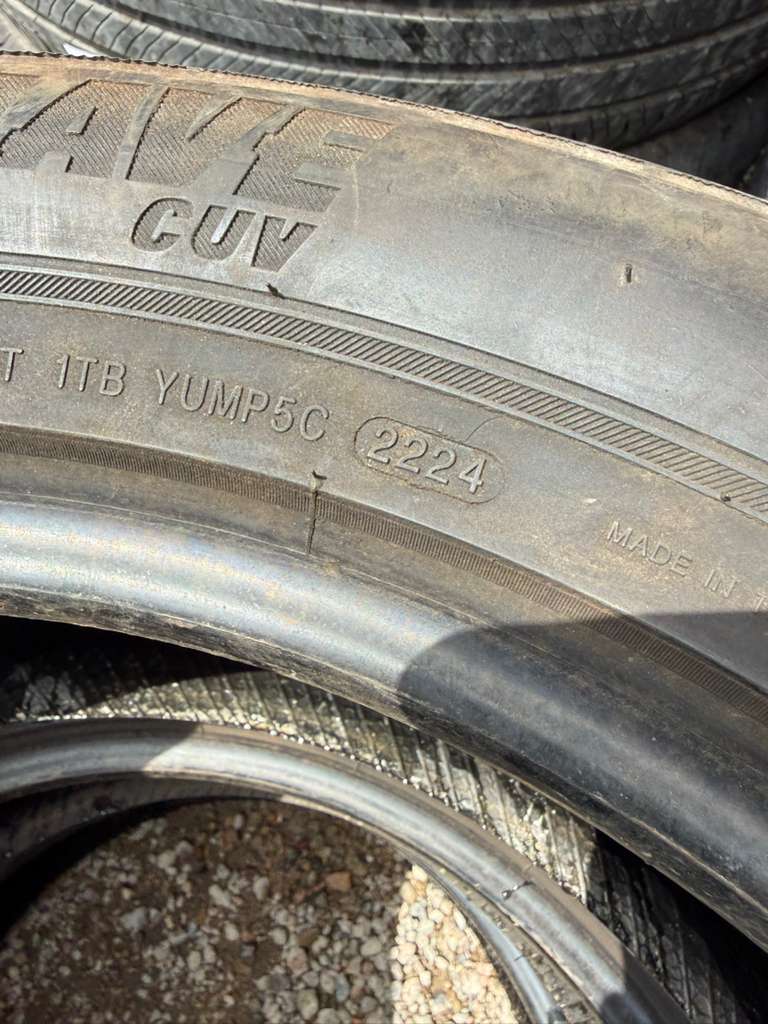 235/55R19 (3 Used Tires) Mohave CUV Crossover