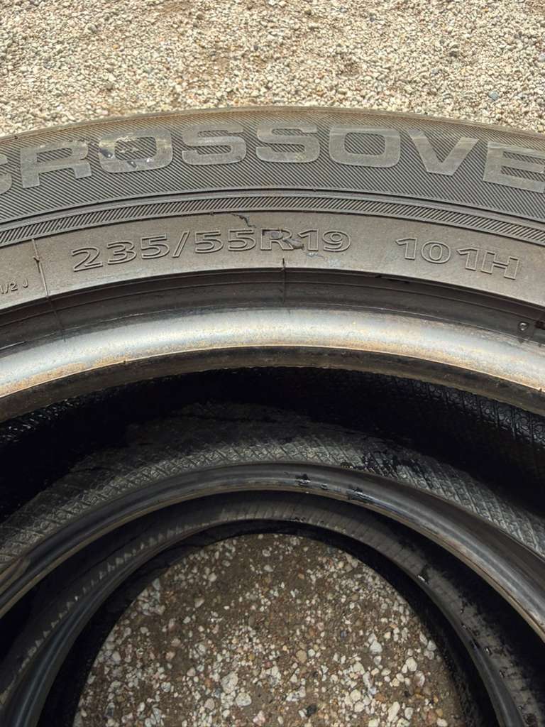 235/55R19 (3 Used Tires) Mohave CUV Crossover