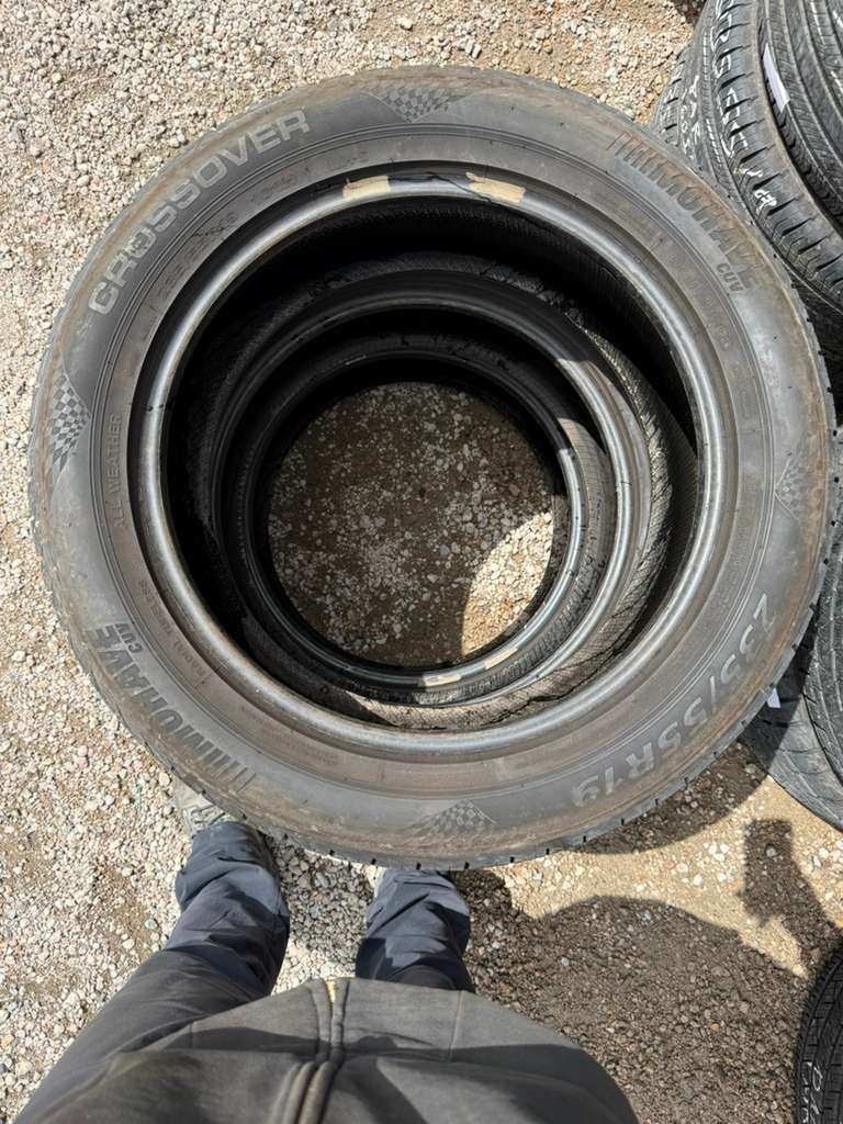 235/55R19 (3 Used Tires) Mohave CUV Crossover