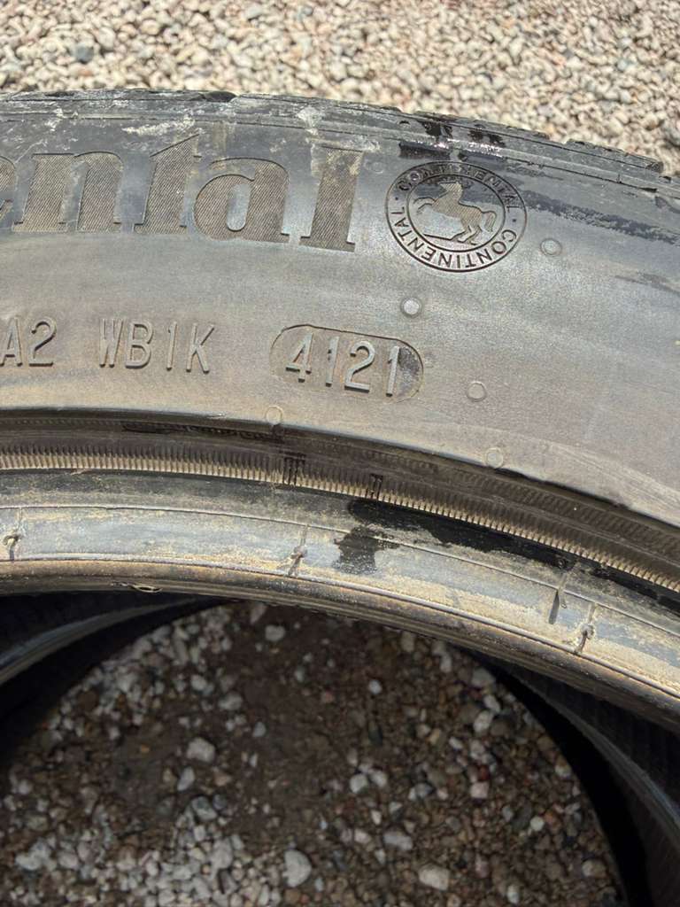 245/45R19 Pair (2 Used Tires) Continental ProContact GS SSR