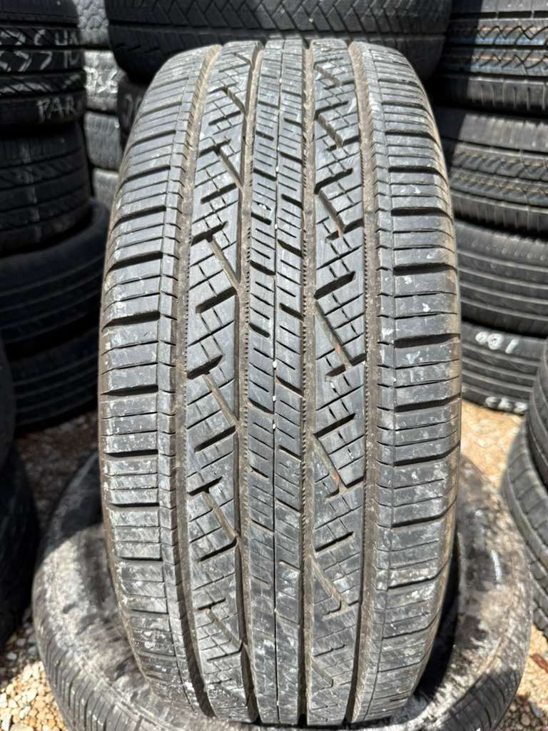 235/55R19 Pair (2 Used Tires) Continental CrossContact LX25