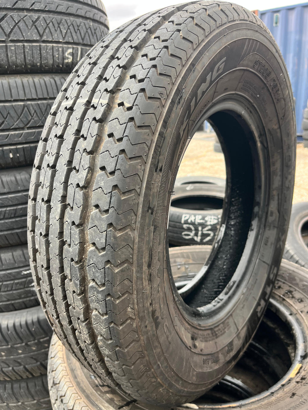 ST205/75R14 Set (4 Used Tires) Power King Towmax