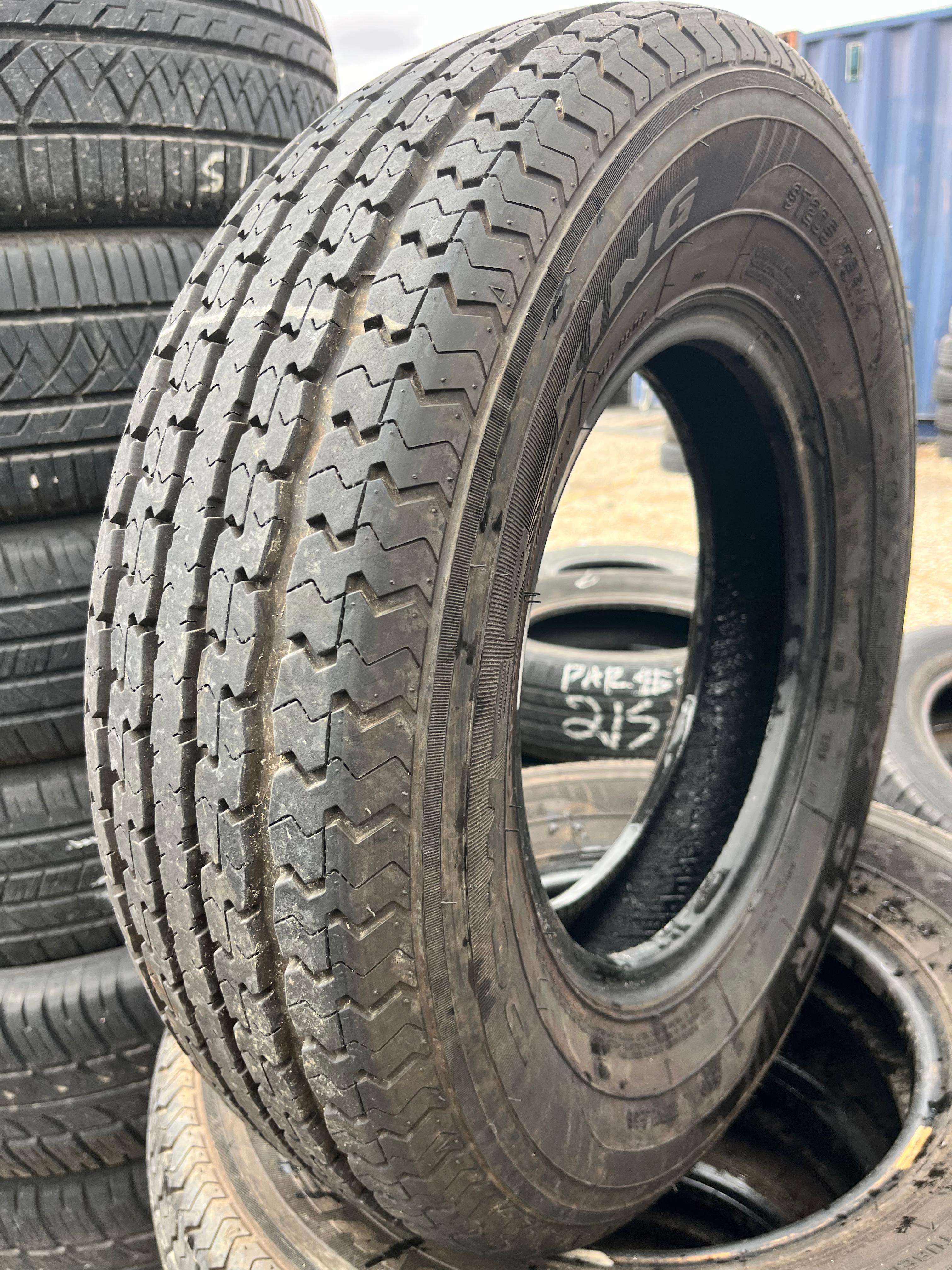 ST205/75R14 Set (4 Used Tires) Power King Towmax