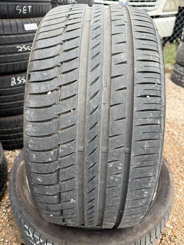275/35R22 Pair (2 Used  Tires) Continental Premium Contact 6