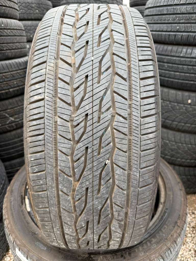 255/45R22 (3 Used Tires) Continental CrossContact LX20