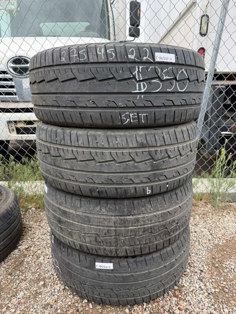 275/45R22 Set (4 Used Tires) Ironman iMove Gen 2
