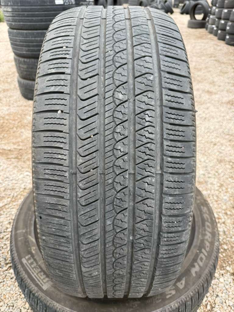 275/50R22 Pair (2 Used Tires) Pirelli Scorpion AS Plus 3