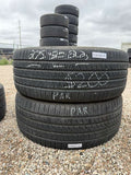 275/50R22 Pair (2 Used Tires) Pirelli Scorpion AS Plus 3