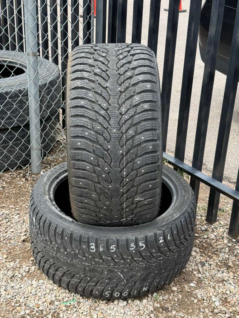 315/35R21 Pair (2 Used Tires) Tyres Hakkep