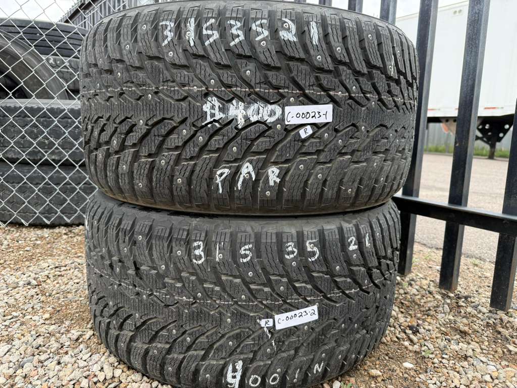 315/35R21 Pair (2 Used Tires) Tyres Hakkep