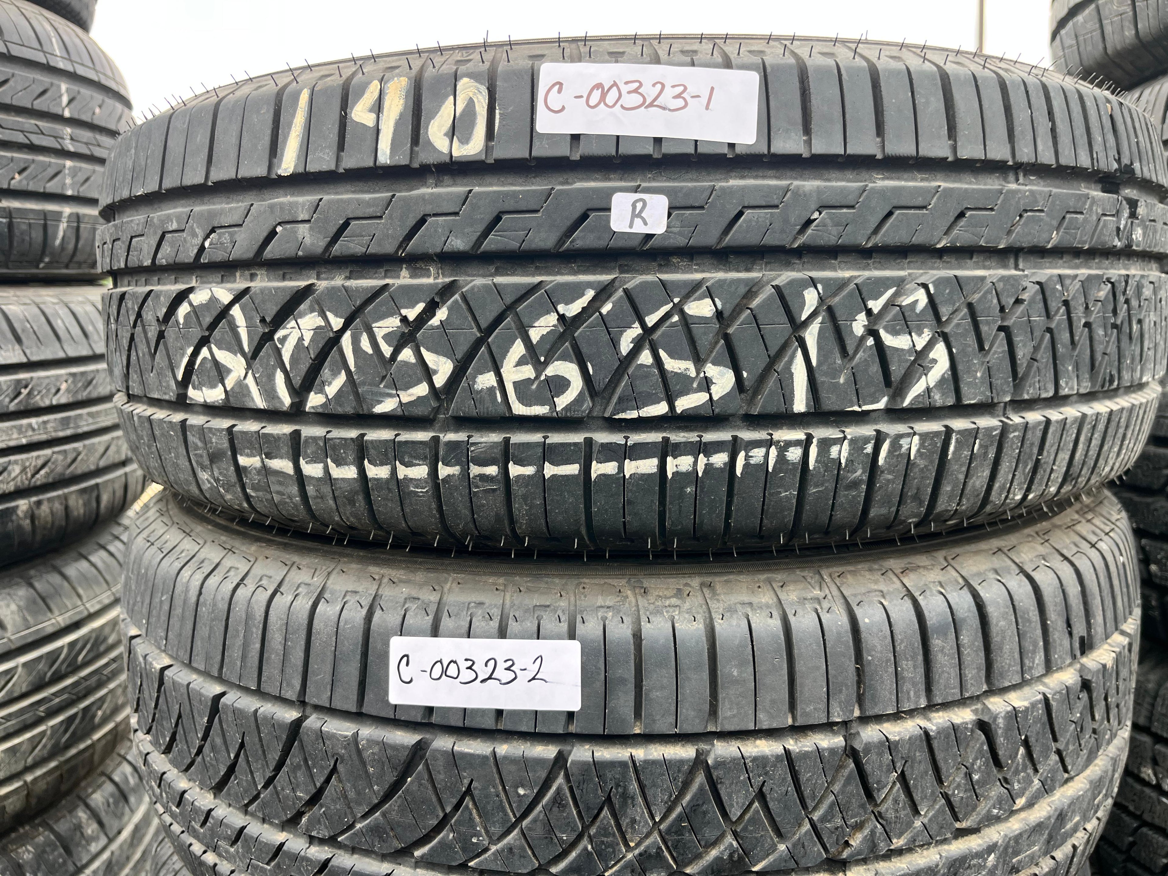 205/65R15 Pair (2 Used Tires) Falken Zen (ZE960)