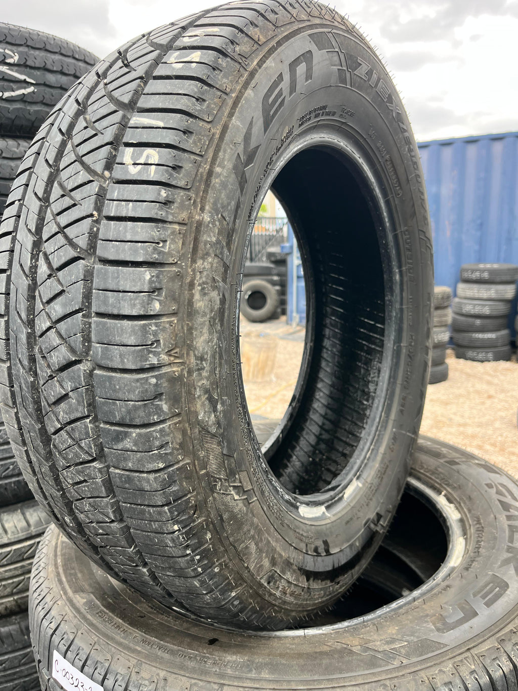 205/65R15 Pair (2 Used Tires) Falken Zen (ZE960)