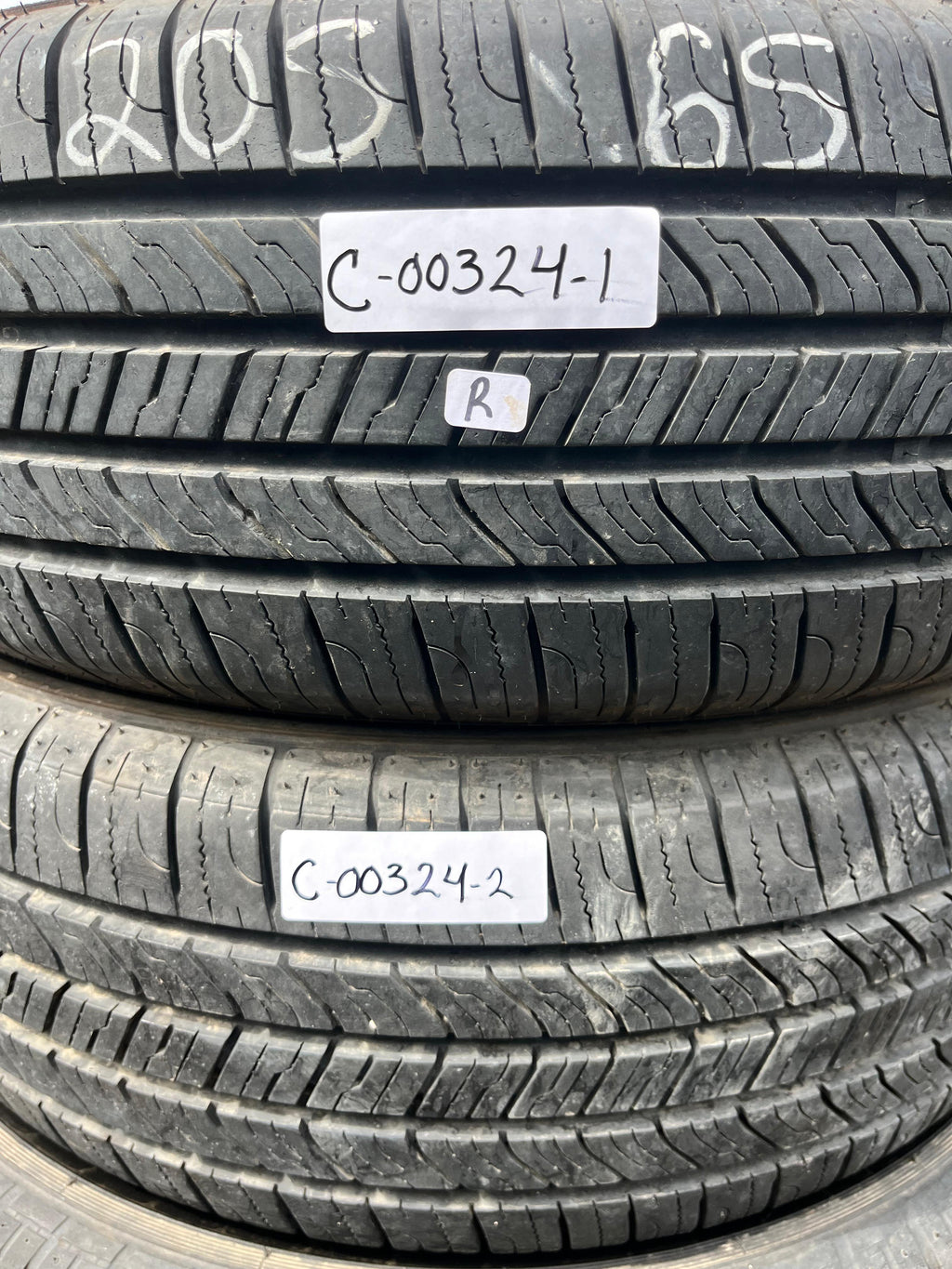 205/65R15 Pair (2 Used Tires) Sailun Atrezzo (SH408)