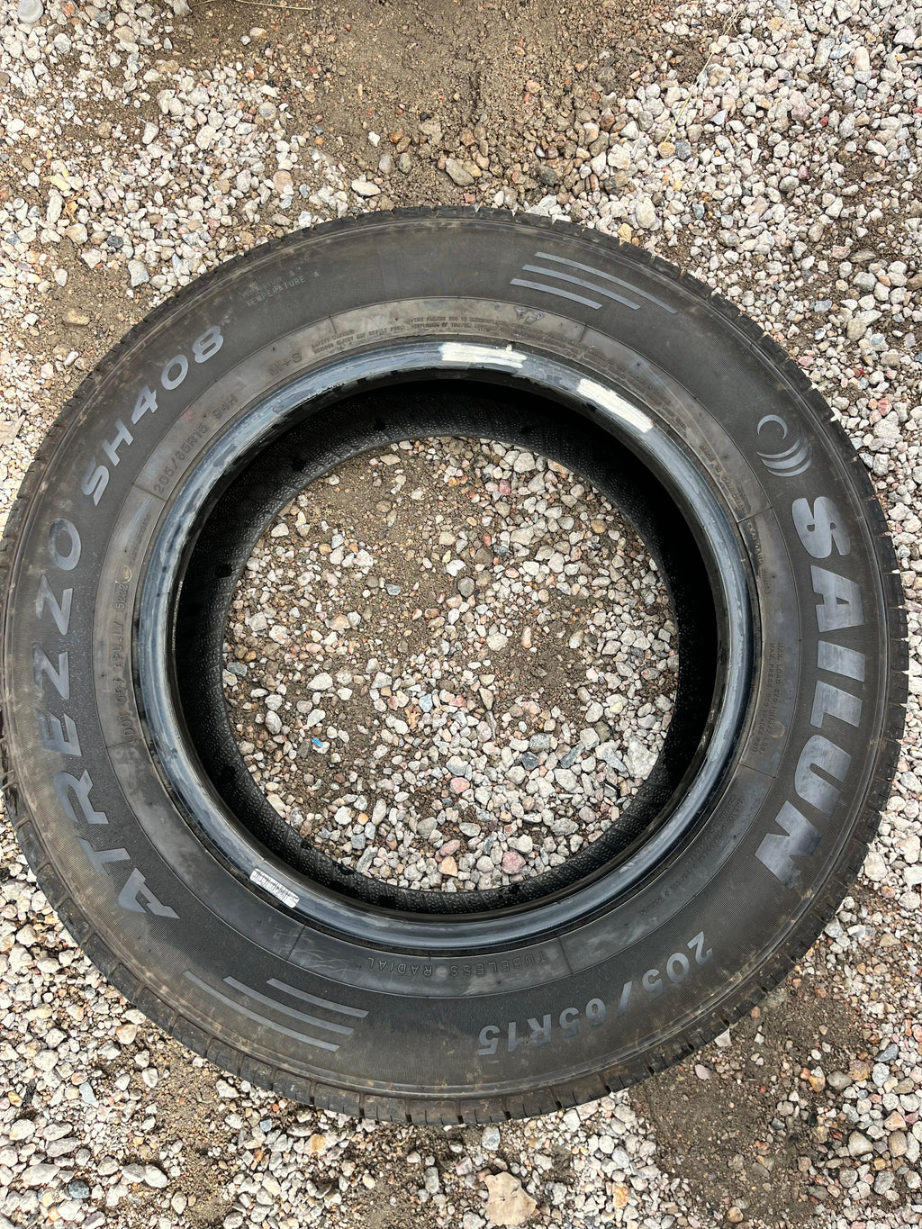 205/65R15 Pair (2 Used Tires) Sailun Atrezzo (SH408)
