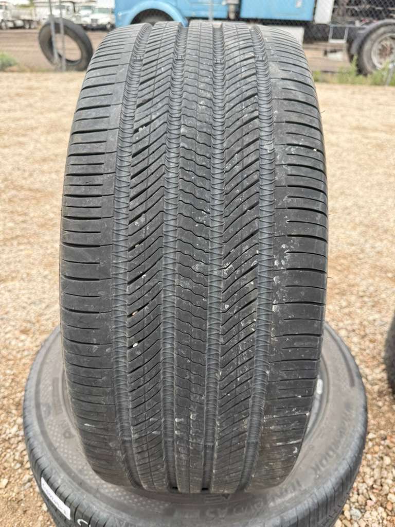 255/45R19 Pair (2 Used Tires) Hankook ION EVO AS
