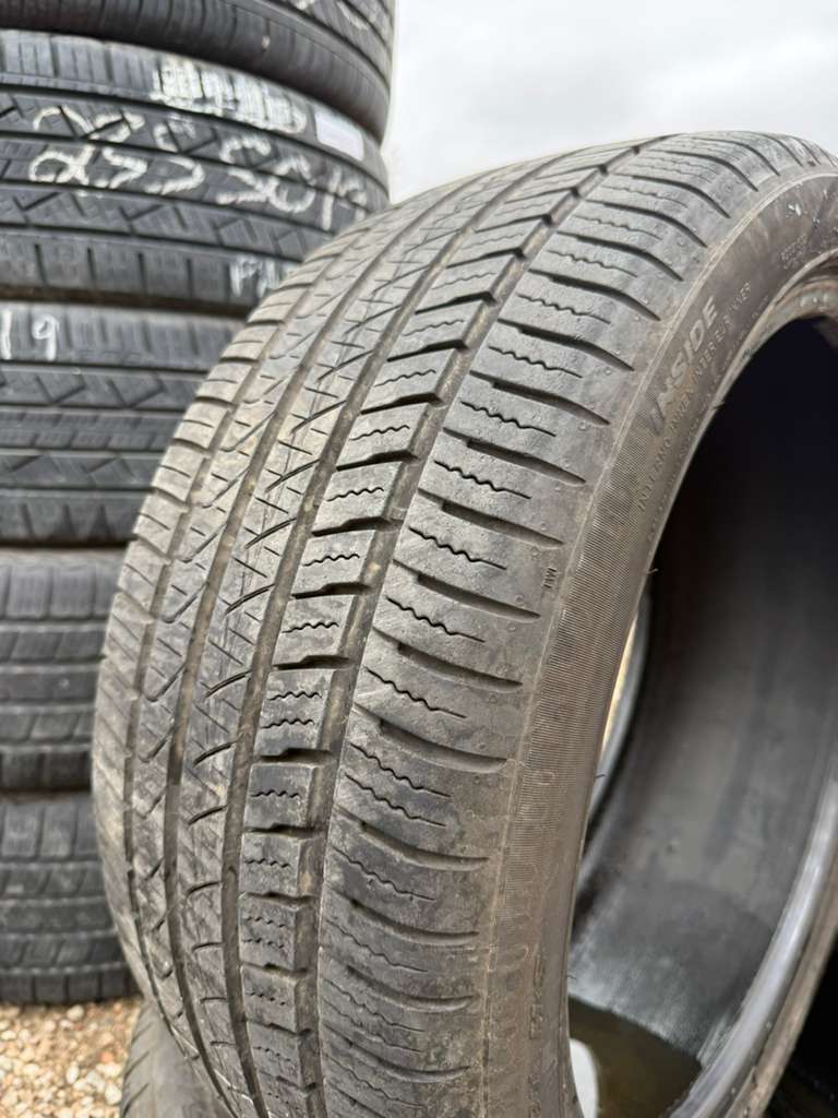 245/40R19 Pair (2 Used Tires) Pirelli P Zero