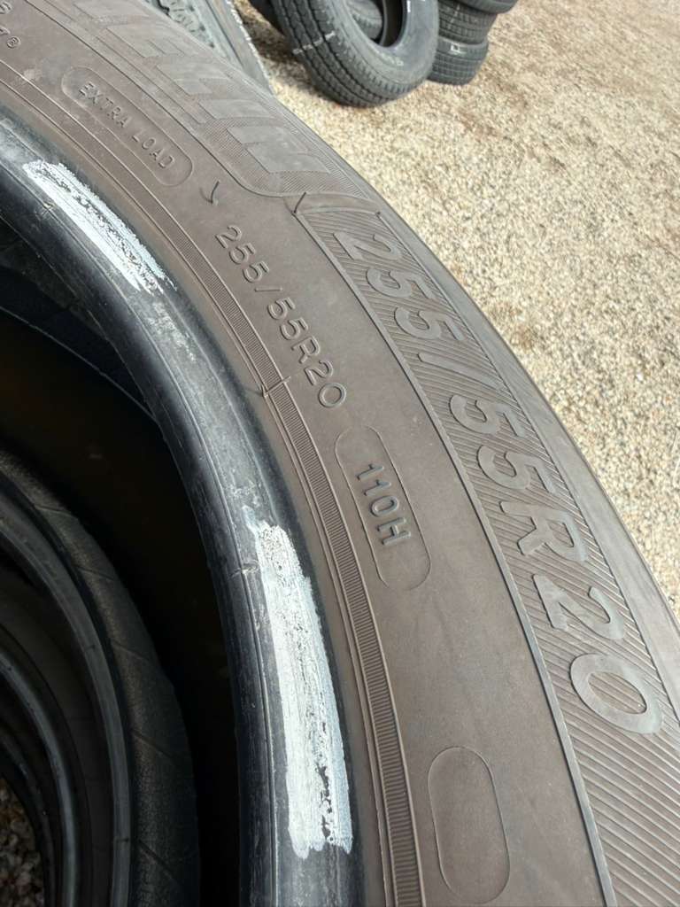 255/55R20 Set (4 Used Tires) Michelin Defender LTX MS