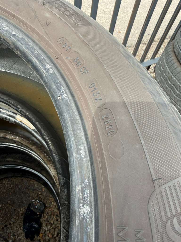 255/55R20 Set (4 Used Tires) Michelin Defender LTX MS