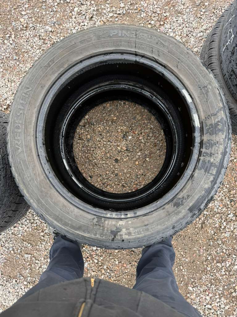 255/50R19 Pair (2 Used Tires) Vredestein Pinza AT