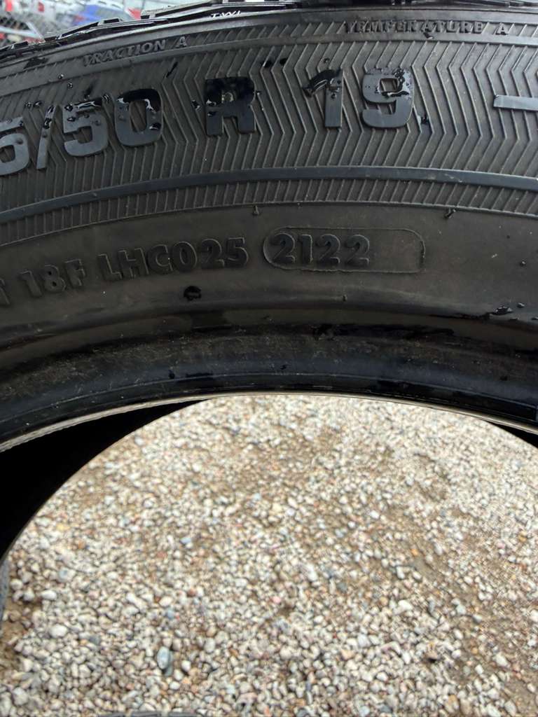 255/50R19 Pair (2 Used Tires) Vredestein Pinza AT
