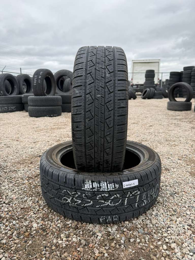 235/50R19 Pair (2 Used Tires) Continental CrossContact LX25
