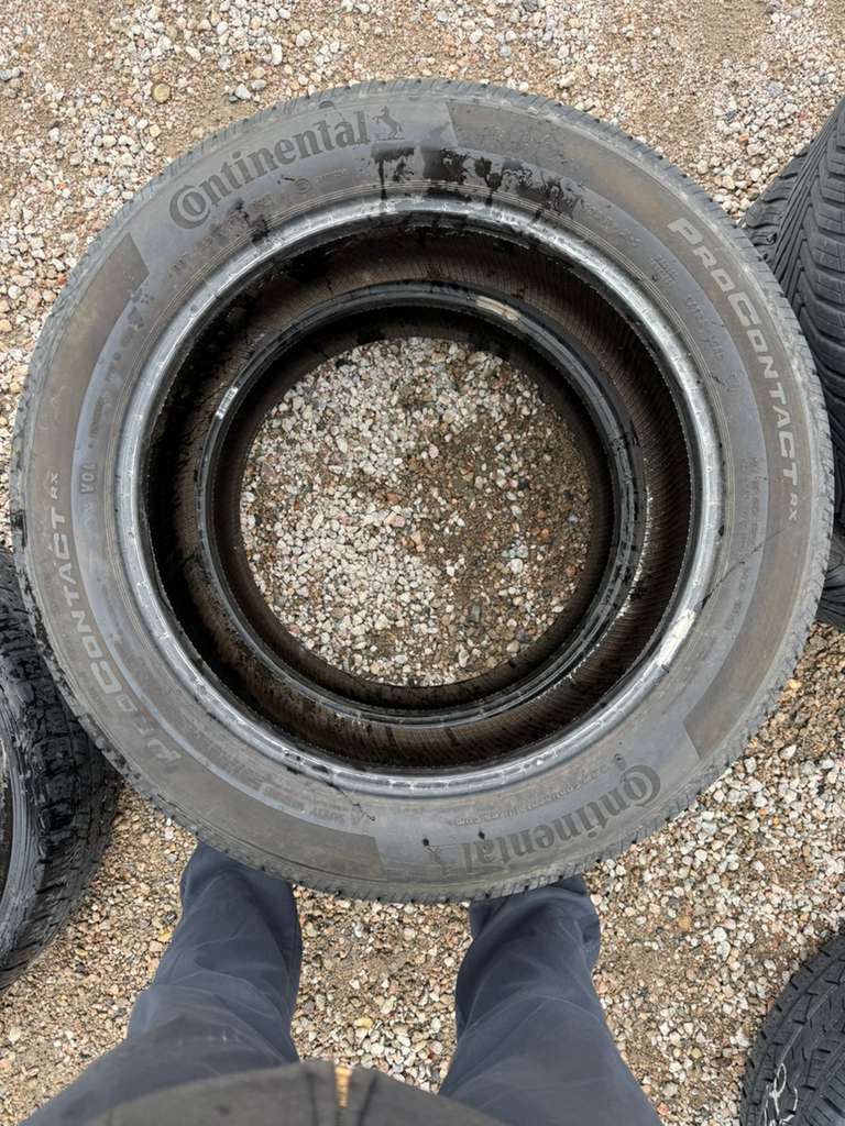 235/50R19 Pair (2 Used Tires) Continental ProContact RX