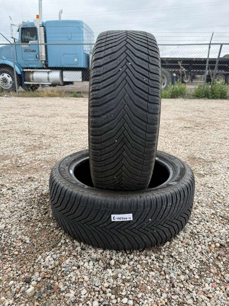235/50R19 Pair (2 Used Tires) Michelin CrossClimate 2
