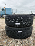 235/50R19 Pair (2 Used Tires) Michelin CrossClimate 2